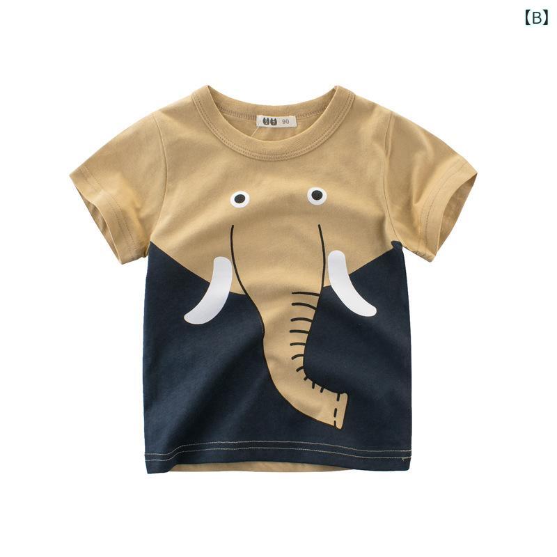 男の子 半袖 Tシャツ 子供服 短袖 汗拭き 吸湿速乾 コットン素材 夏服 通学 遊び着...