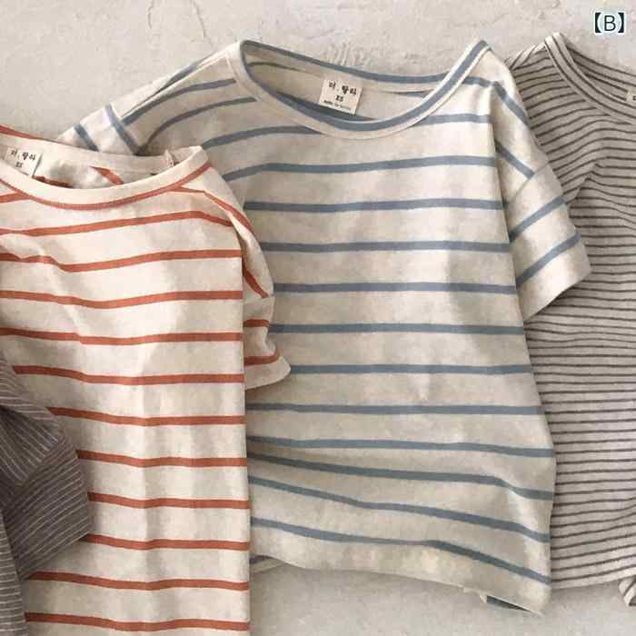 キッズ Tシャツ 子供用 半袖トップス 男の子 女の子 ベビー 薄手 夏服 かわいい 韓...