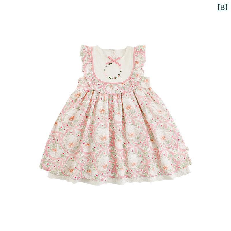 子供服 女の子 ガーリー プリンセス 春夏 ガーデン 泡泡袖 フリル トップス フリル...