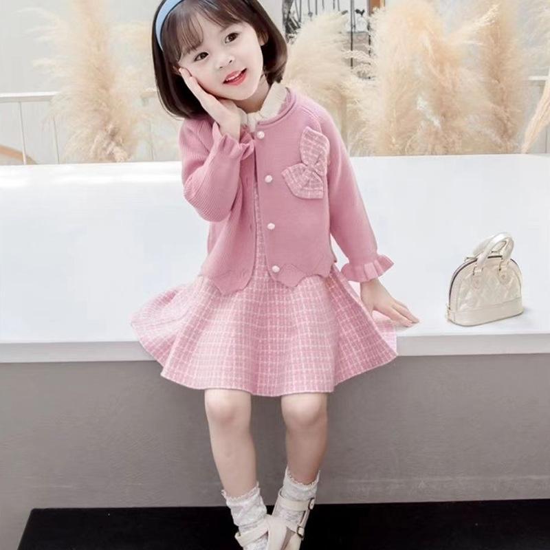 ワンピース キッズ 女の子 セットアップ 子供服 ドレス 姫系 プリンセス 発表会 結...