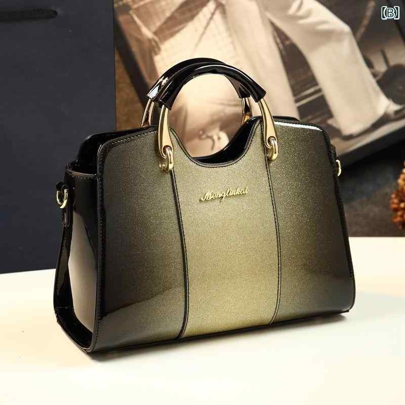 ママバッグ 女性用 本革 中年向け ハンドバッグ ショルダーバッグ 斜めがけ トートバッグ 大人っぽい 洗練デザイン ベーシックスタイル 普段使い 軽量 通勤対応 黒 ベージュ系 ナチュラルカラー 2