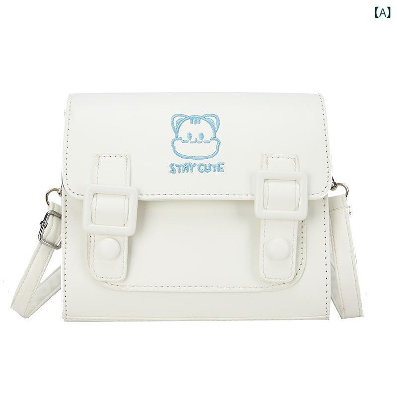 Rakuten - 女性用 バッグ 鞄 小型 斜めがけ ハンドバッグ プー素材 ミニ トート 普段使い 軽量 デザイン性 シンプル ブラック ベージュ カジュアル