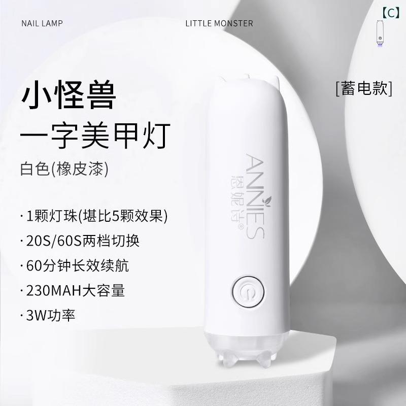ネイルライト レディース 小型 ポータブル 魚 モンスターデザイン ジェルネイル 硬化用 LEDライト ハンディタイプ 速乾 コンパクト 持ち運び便利 USB給電式 セルフネイル 初心者 道具 ネイルサロン仕様 高速硬化 軽量設計 旅行用 出張用 ハンド riverpaddy-11683101 リバーパディ サンプル画像3
