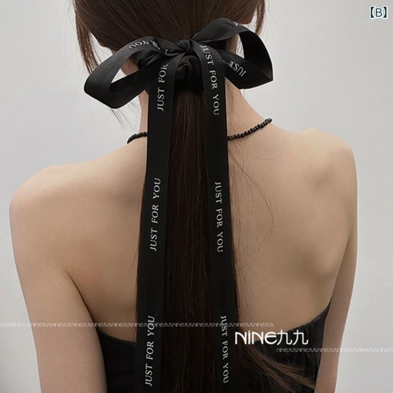 ヘアゴム レディース ヘアアクセサリー リボン バレエコア かわいい 蝶結び 髪飾り...
