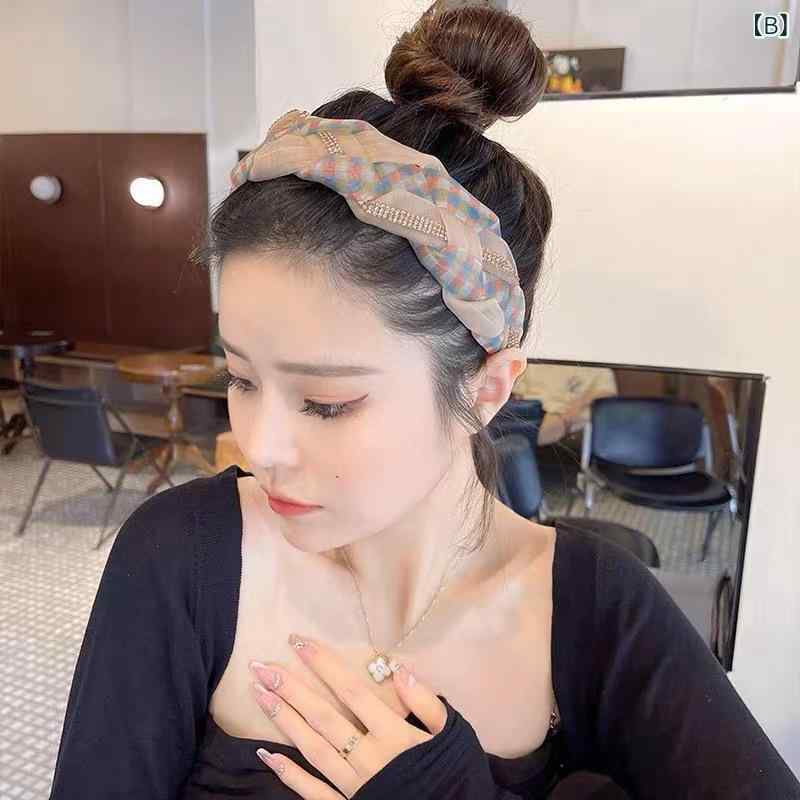 カチューシャ レディース ヘアアクセサリー 髪飾り オーガンジー チュール パール ...