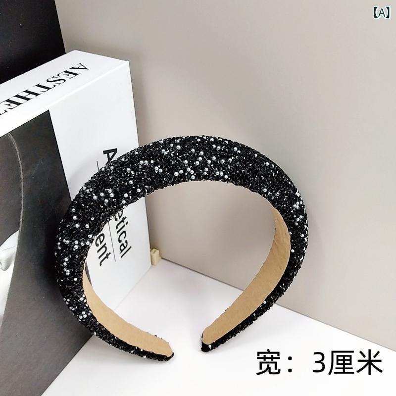 ヘアアクセサリー レディース カチューシャ 髪飾り 髪留め クリスタル ラインスト...