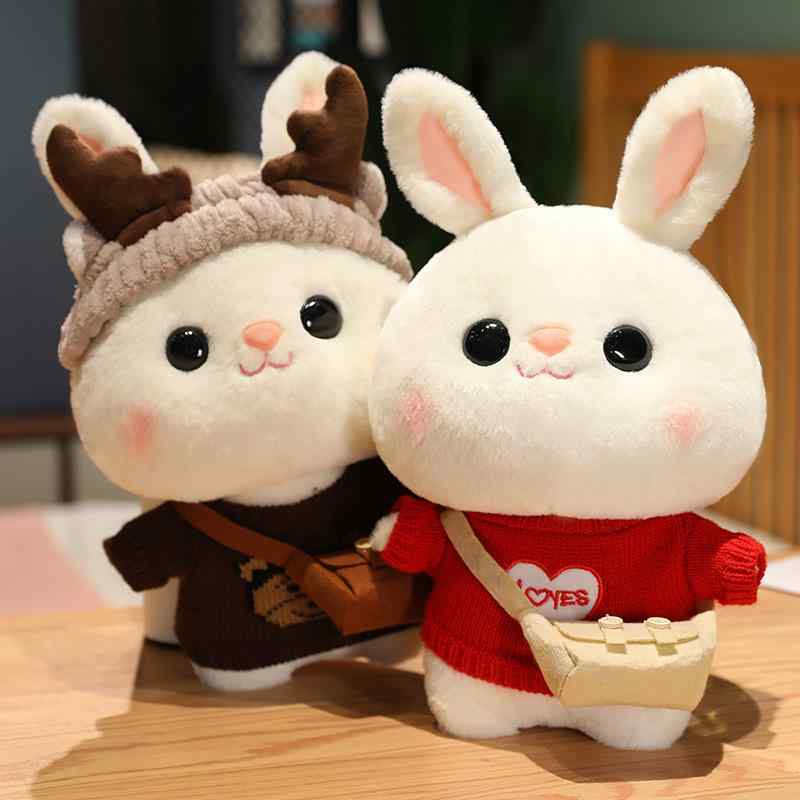 ぬいぐるみ うさぎ 着ぐるみ 人形 兎 おもちゃ 玩具 かわいい ふわふわ マスコット...