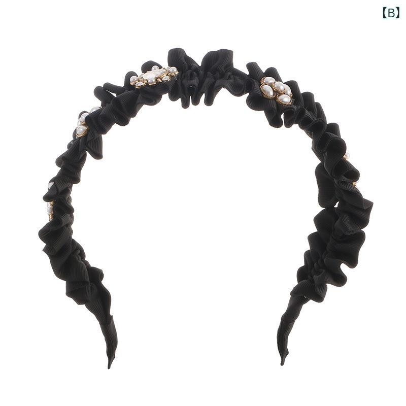ヘアアクセサリー レディース ファッション ヘアバンド カチューシャ 無地 ギャザ...