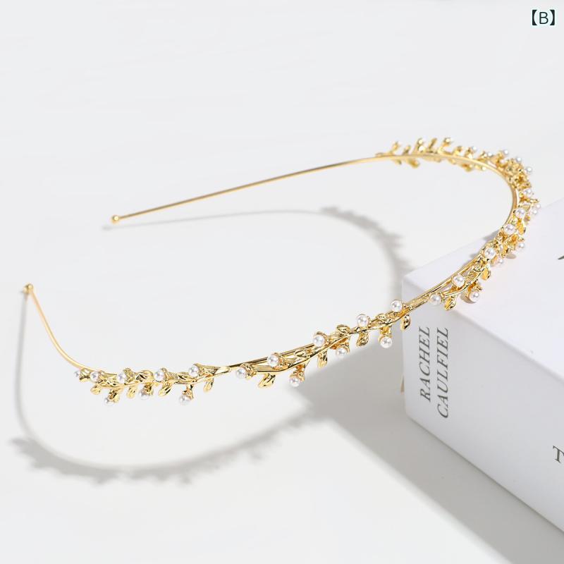リバーパディのヘアアクセサリー レディース ヘッドバンド カチューシャ 森ガール系 エレガント 高級感 ジルコニア フェイクパール 花 フラワー 蝶々 バタフライ かわいい 甘め 春夏 万能 髪飾り おしゃれ 上品 華やか お呼ばれ デート パーティー 普段使い ヘア｜アングル3