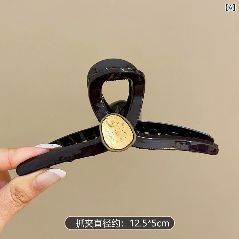 ヘアアクセサリー レディース 髪飾り ヘアクリップ バンスクリップ 爪クリップ ヘ...