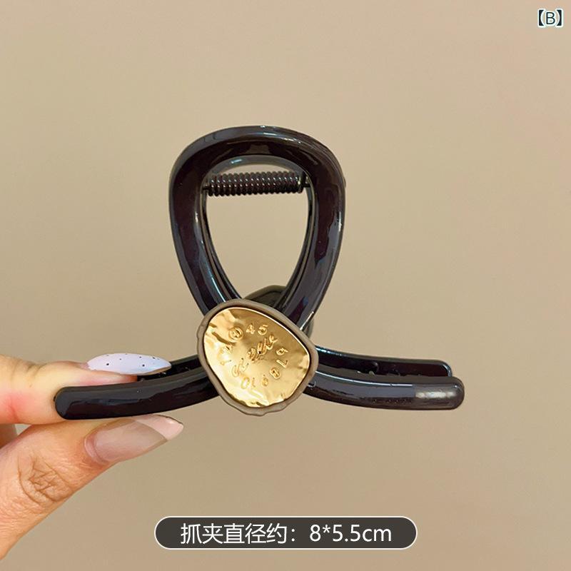 ヘアアクセサリー レディース 髪飾り ヘアクリップ バンスクリップ 爪クリップ ヘ...