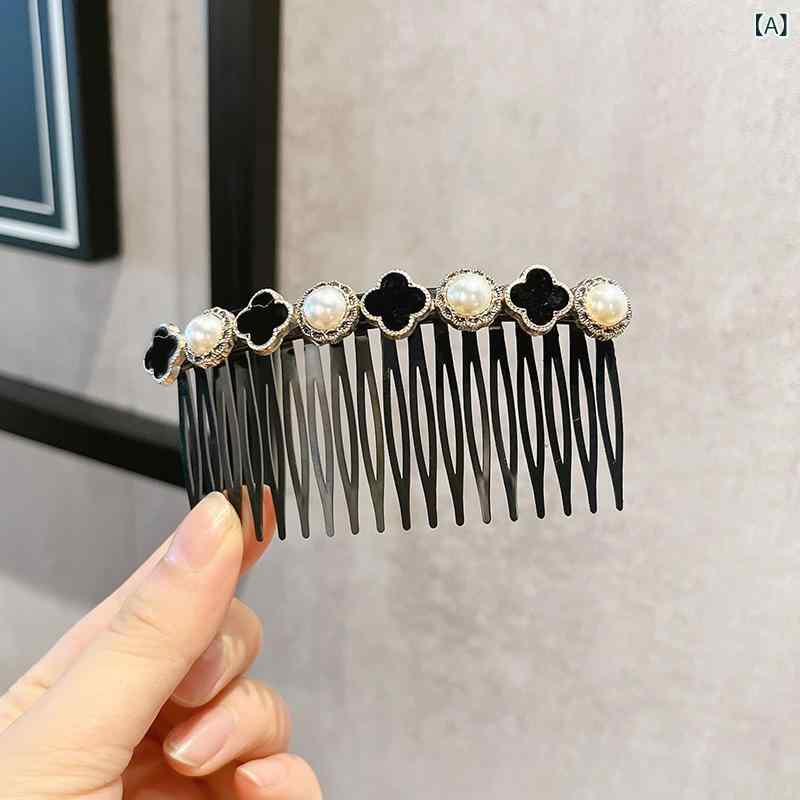 ヘアアクセサリー レディース かんざし コーム 真珠 パール 髪留め ヘアクリップ ...