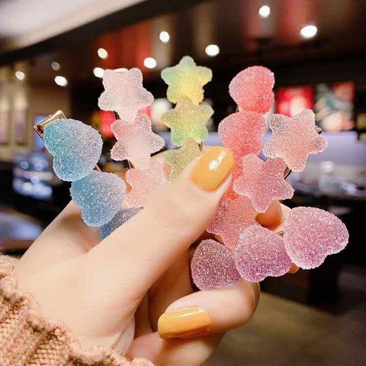 ヘアアクセサリー レディース ヘアピン セット かわいい 軟質素材 グ...