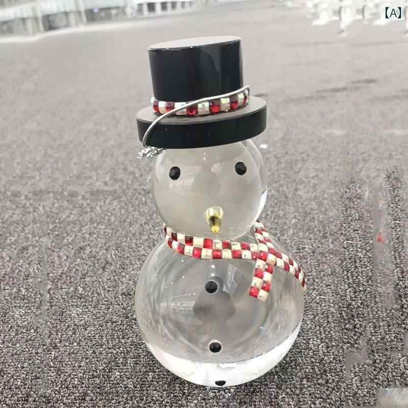 置物 レディース サンタクロース 水晶 麋鹿 雪だるま 動物 クリスマス飾り トナカイ 馬 天使 卓上インテリア 雑貨 オブジェ かわいい おしゃれ 高級感 クリスタル ガラス細工 飾り付け 部屋飾り 玄関 リビング 寝室 装飾品 プレゼント 贈り物 記 riverpaddy-11661036 リバーパディ サンプル画像2
