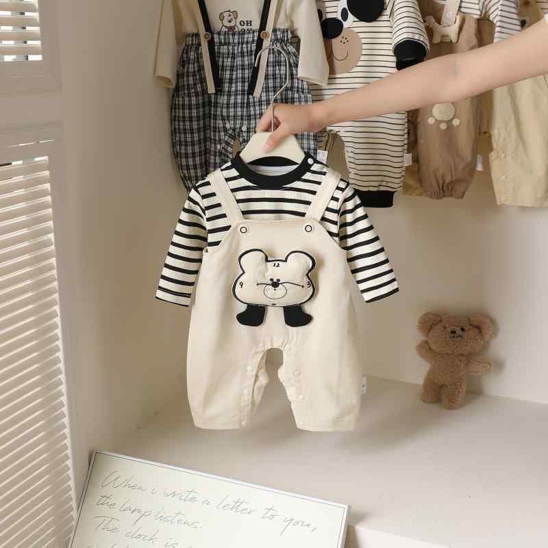 セットアップ ベビー 子供服 上下セット トップス オーバーオール サロペット…