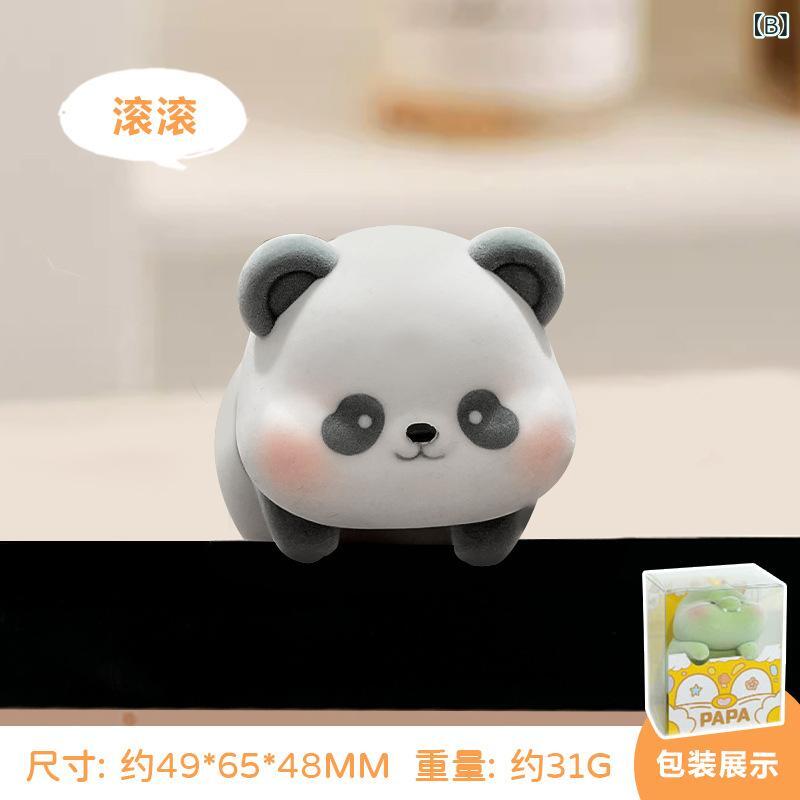 置物 レディース 植毛 ふわふわ もこもこ かわいい 趴趴人形 高級感 ミニチュア 小物 卓上 インテリア デスク 癒し系 オブジェ 自動車 ディスプレイ 車内装飾 雑貨 ぬいぐるみ 動物 アニマル フィギュア 飾り物 おしゃれ モダン 北欧スタイル デス riverpaddy-11662310 リバーパディ サンプル画像3