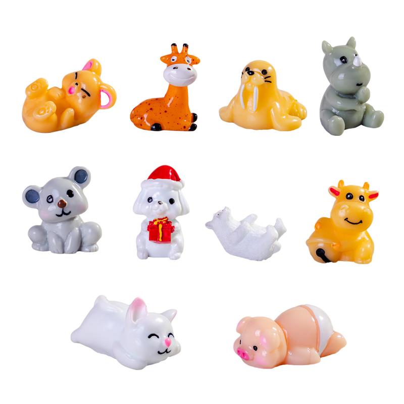 置物 レディース 動物シリーズ 樹脂製 工芸品 リビング用 インテリア 雑貨 卓上 飾り かわいい ミニチュア 微景観 アニマル フィギュア オブジェ ギフト おしゃれ 癒やし プレゼント 玄関 飾り棚 ディスプレイ リアル カラフル モダン ナチュラル riverpaddy-11662564 リバーパディ パッケージ画像