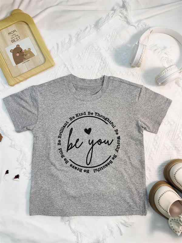 Tシャツ キッズ 女の子 半袖 丸首 トップス カットソー カジュアル シンプル かわいい プリント アルファベット ロゴ 普段着 通学用 柔らかい 綿 コットン 吸湿 速乾 伸縮性 ゆったり 快適 お出かけ用 子供服 夏物 着心地良い 肌触り良い ナチ