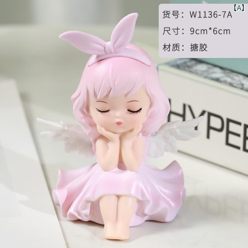 置物 レディース かわいい 少女心 夢かわ ケーキ 飾り 人形 フィギュア インテリア雑貨 車内装飾 小物 贈り物 誕生日 プレゼント 癒し系 キャラクター オブジェ 装飾品 デコレーション 雑貨 置き物 飾り付け おしゃれ 部屋づくり 卓上ディスプレイ riverpaddy-11690012 リバーパディ サンプル画像2
