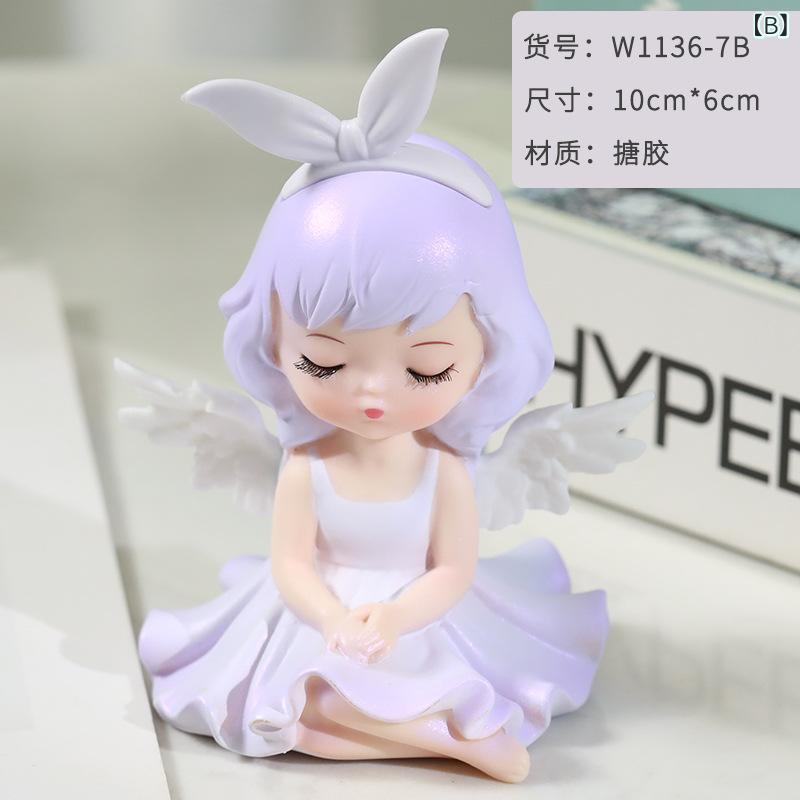 置物 レディース かわいい 少女心 夢かわ ケーキ 飾り 人形 フィギュア インテリア雑貨 車内装飾 小物 贈り物 誕生日 プレゼント 癒し系 キャラクター オブジェ 装飾品 デコレーション 雑貨 置き物 飾り付け おしゃれ 部屋づくり 卓上ディスプレイ riverpaddy-11690012 リバーパディ サンプル画像3