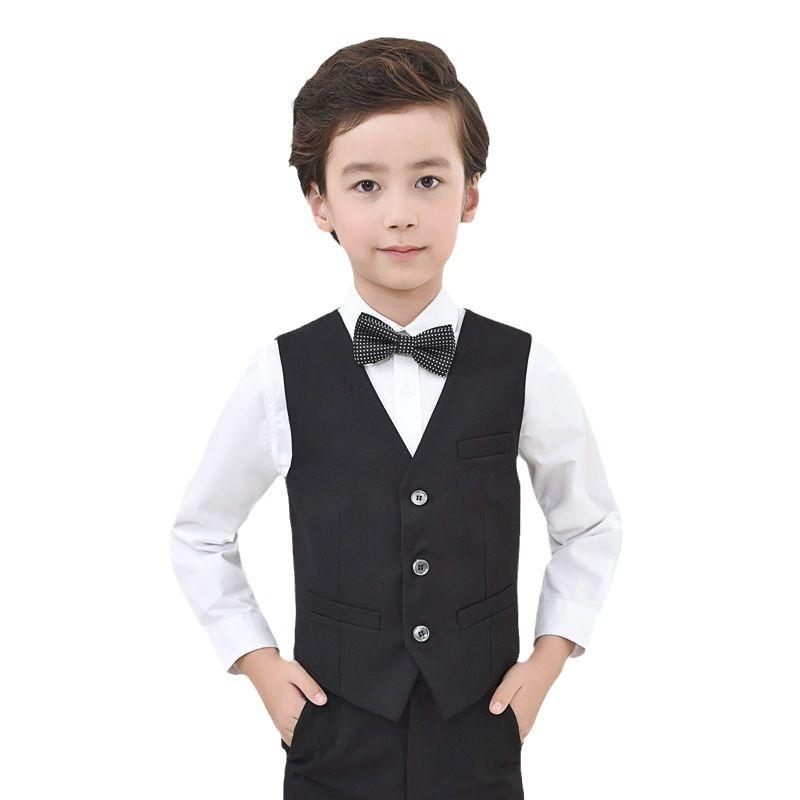 ベスト 男の子 子供服 キッズ 小学生 中学生 スーツベスト チョッキ ジレ 発表会 ...
