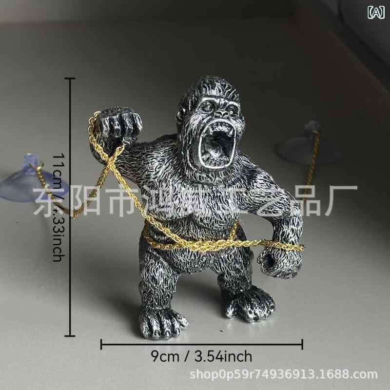 材料: 樹脂商品番号: YS—001カテゴリー: レジンクラフトパッケージ: 通常の梱包供給源が特許取得されているかどうか: いいえ色: ゴリラカースイング タイプA—シルバー,ゴリラカースイング タイプA—ゴールド,ゴリラカースイングB—シルバー,ゴリラカースイングB—ゴールド贈り物の機会に最適: その他贈り物関係に適用される: その他贈り物の目的: その他贈り物ですか？: はい.個人的な贈り物ですIP認証かどうか: いいえスタイル: 外観: 動物該当する休日: その他材料の種類: プラスチック.樹脂