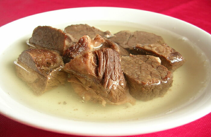 黒毛和牛のスネ煮込み（黄金シャモのブイヨン仕立て） 黒毛和牛 スネ肉 すね肉 煮...