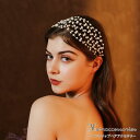 ビンテージバロックゴールドパールティアラスヘッドバンドハンドメイドブライダルウェディングヘアアクセサリーヘアバンドヘアブドウの女性ヘアジュエリー 誕生日 入学式 パーティ 20代 30代 40代 50代