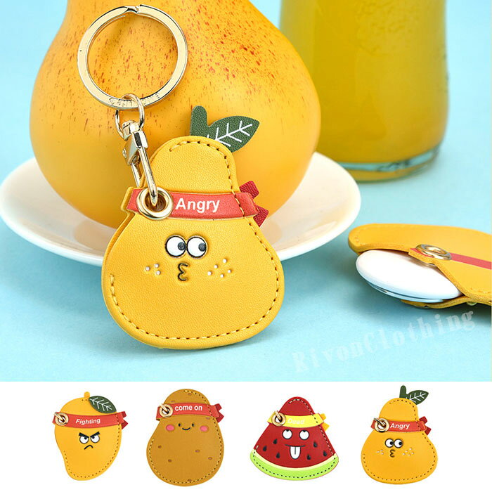 ＼選べる2個セット／アクセス コントロール カード ホルダー漫画かわいい 果物 キーホルダー 動物 コイ..