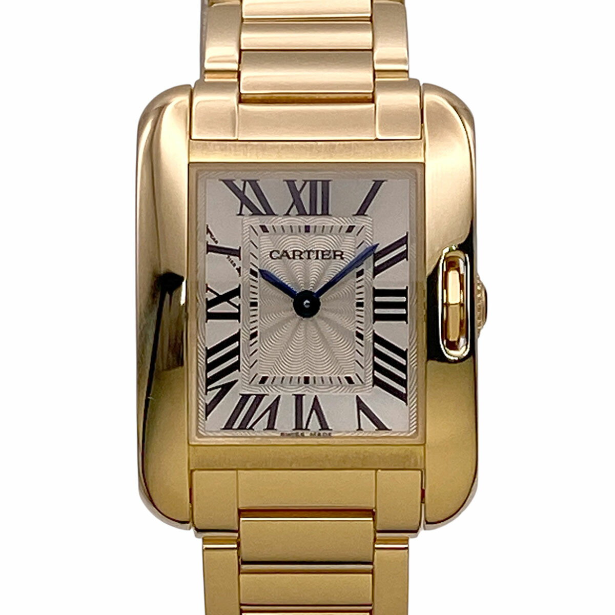 Rakuten - CARTIER カルティエ タンク アングレーズ SM 18K イエローゴールド クオーツ 腕時計 W5310014 K18イエローゴールド ゴールド レディース【中古】