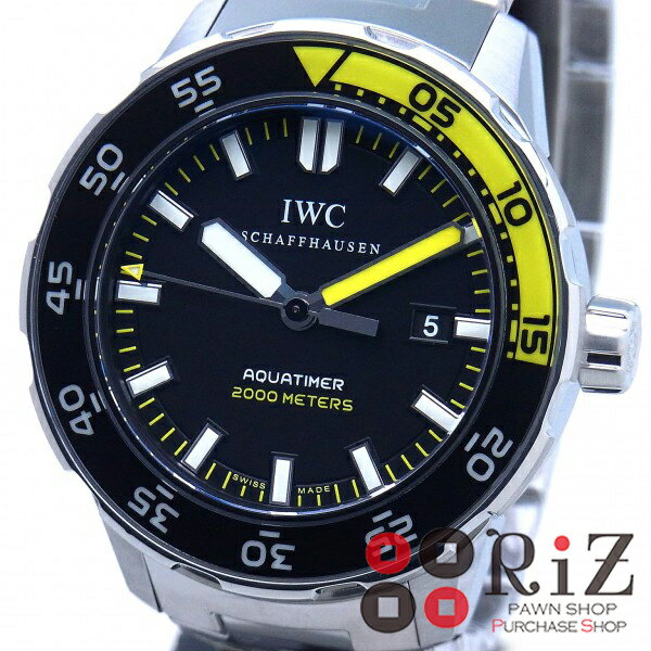 IWC AQUATIMER Black アクアタイマー 2000 IW356801【中古】