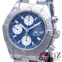 BREITLING SUPEROCEAN Blue/Bar クロノスーパーオーシャン A13340/ ...