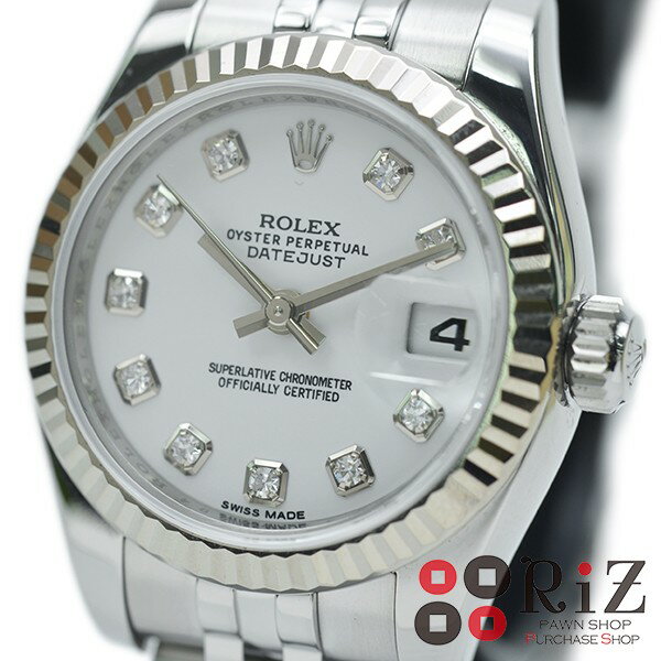 ROLEX DATEJAST White デイトジャスト 179174G【中古】