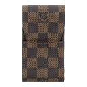 LOUIS VUITTON ルイヴィトン ダミエ エテュイ・シガレット タバコケース シガレットケース N63024 レディース【中古】