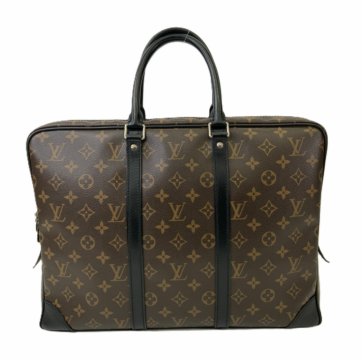 LOUIS VUITTON ルイヴィトン モノグラムマカサー ポルトドキュマン ヴォワヤージュ ビジネスバッグ M40..