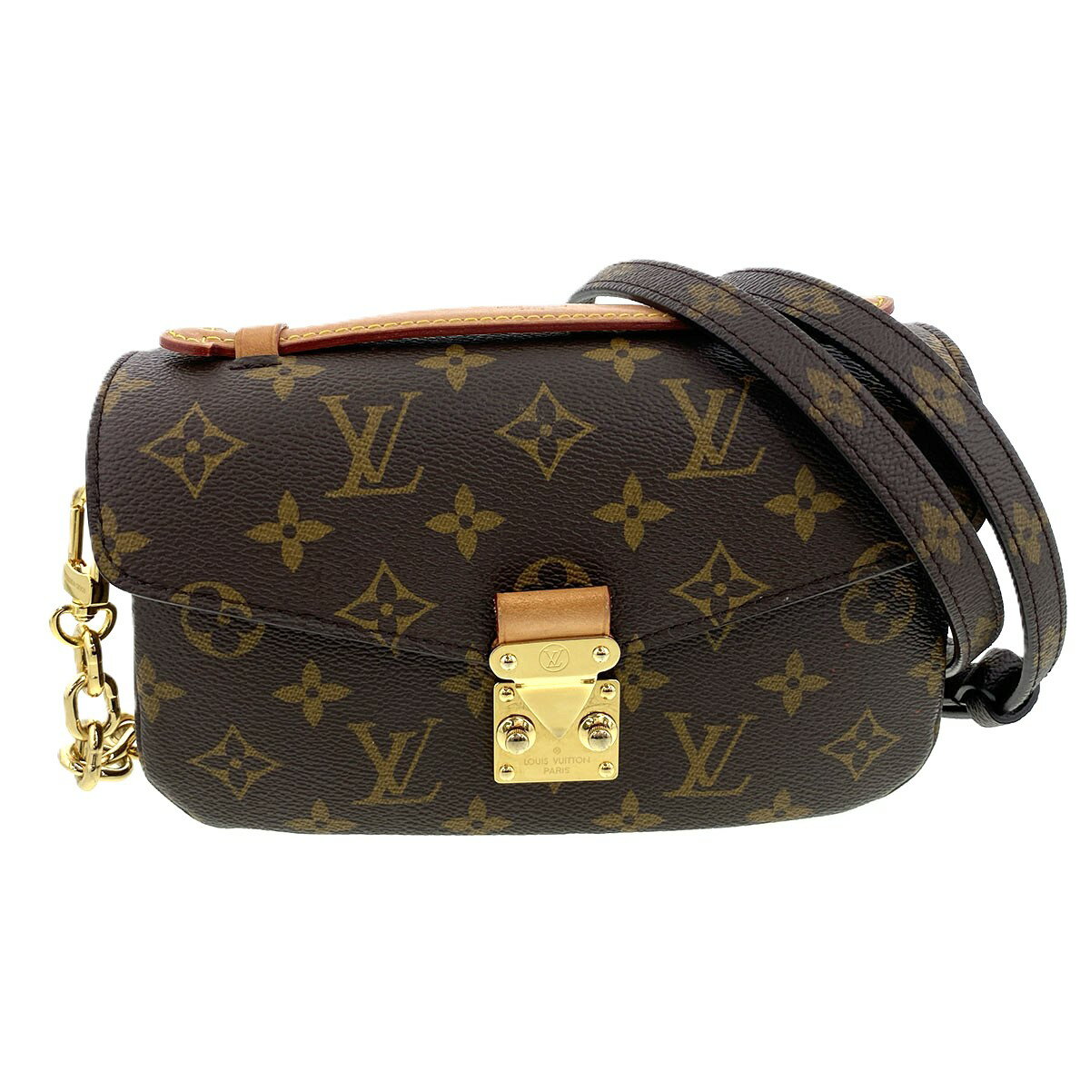 Rakuten - LOUIS VUITTON ルイ・ヴィトン ポシェット メティスEW ショルダーバッグ M46279 モノグラム ブラウン レディース【中古】