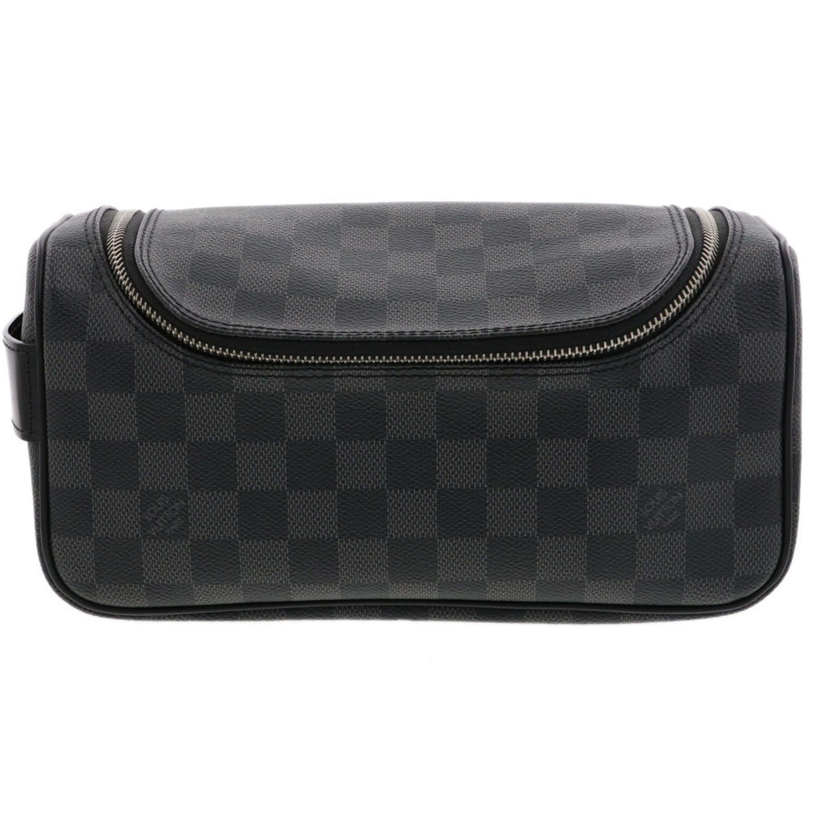 Rakuten - LOUIS VUITTON ルイ・ヴィトン トワレ ポーチ セカンドバッグ N47625 ダミエグラフィットキャンバス ブラック グレー メンズ【中古】