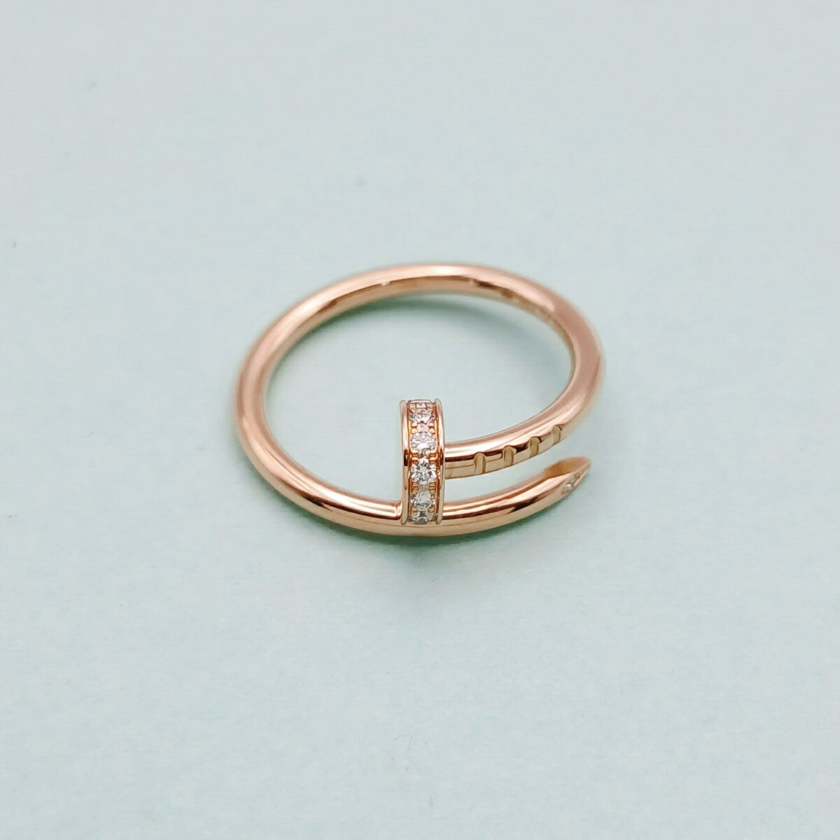 最終値下げ CARTIER カルティエ ジュストアンクルリング SM ダイヤモンド 750PG 47 リング・指輪 B42448 riz1048-10079355 PAWNSHOP RiZ サンプル画像3