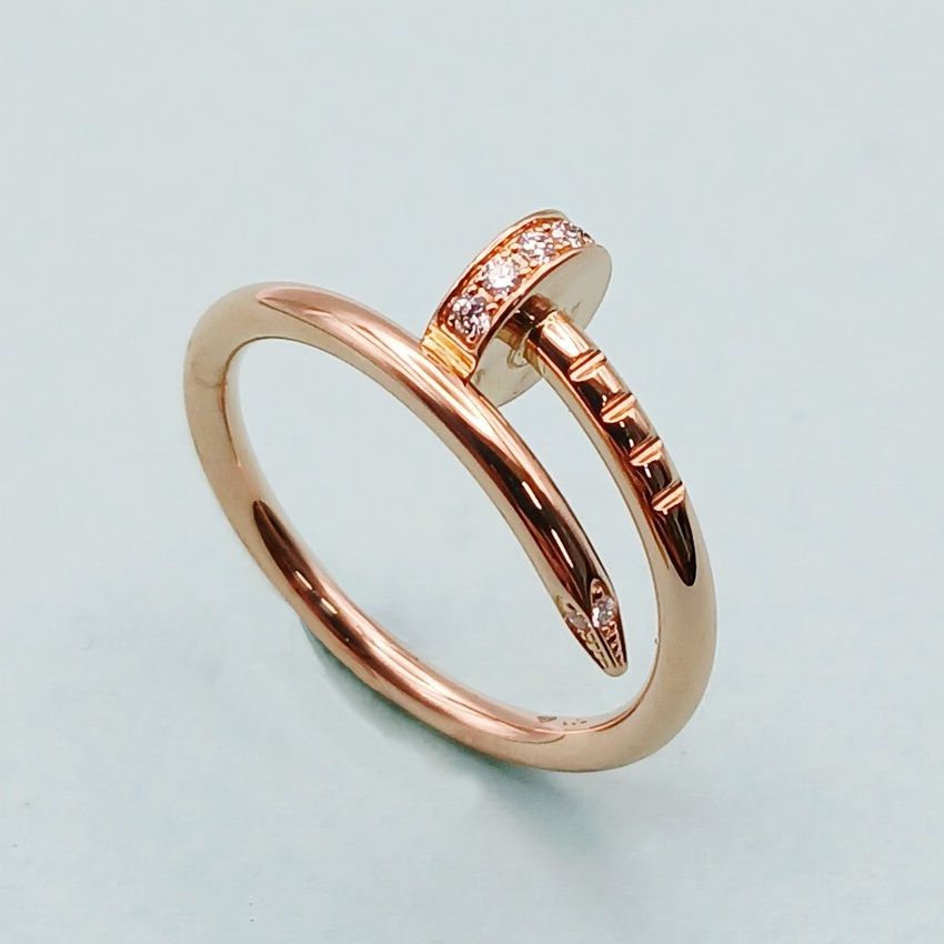 乐天商城 - CARTIER カルティエ ジュストアンクルリング SM ダイヤモンド 750PG 47 リング・指輪 B4244800 K18ピンクゴールド ピンクゴールド レディース【中古】