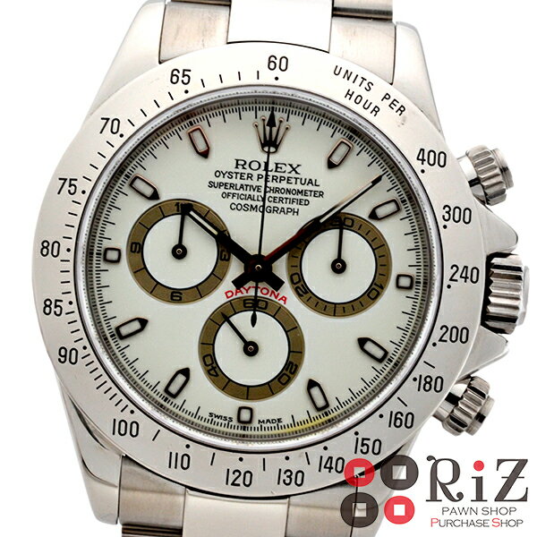 ROLEX （ロレックス） コスモグラフ デイトナ ホワイトダイアル 自動巻き/メンズ White 116520 【中古】