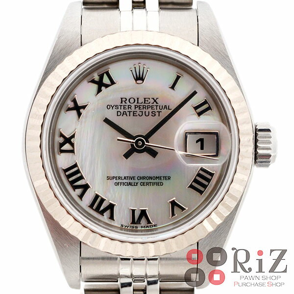 【中古】 ROLEX （ロレックス） デイトジャスト 時計 自動巻き/レディース MOP 79174NR used:B