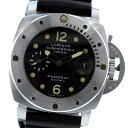 【中古】PANERAI （パネライ） ルミノール 1950 サブマーシブル 45 時計 自動巻き/メ ...