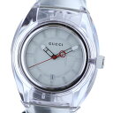 【10/20値下げ商品】【即日発送】【中古】 GUCCI （グッチ） SYNC　46MM 時計 クオーツ/メンズ SYNC White/ホワイト YA137110 used:B