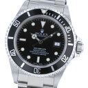 【4/21値下げ品】【中古】 ROLEX （ロレックス） シードゥエラー 時計 自動巻き/メンズ Black 16600 used:A