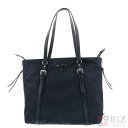 【お値下げ品】【中古】PRADA （プラダ） ナイロン トートバッグ バッグ トートバッグ Navy/ネイビー 1BG228 used:A