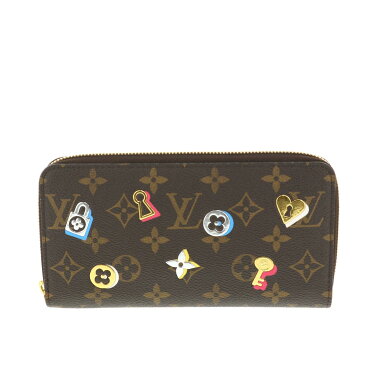 【新入荷】【即日発送・水曜翌日発送】【美品】【中古】 LOUIS VUITTON （ルイヴィトン） ジッピー・ウォレット ラブロック 財布 長財布(小銭入有) Monogram/Love Lock モノグラム・ラブロック M64116 used:A