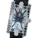 【お値下げ品】【即日発送・水曜定休日・木曜発送】【美品】HARRY WINSTON （ハリーウィンストン） レディ アウ゛ェニュー オーロラ 18K 時計 クオーツ/レディース LADY AVENUE MOP/マザーオブパール 310LQWL.MK/A02 used:A