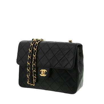 【セール中】シャネル ミニマトラッセ20 チェーンショルダーバッグ ブラック CHANEL Mini Matrasse 20 Shoulder Bag Black A69900