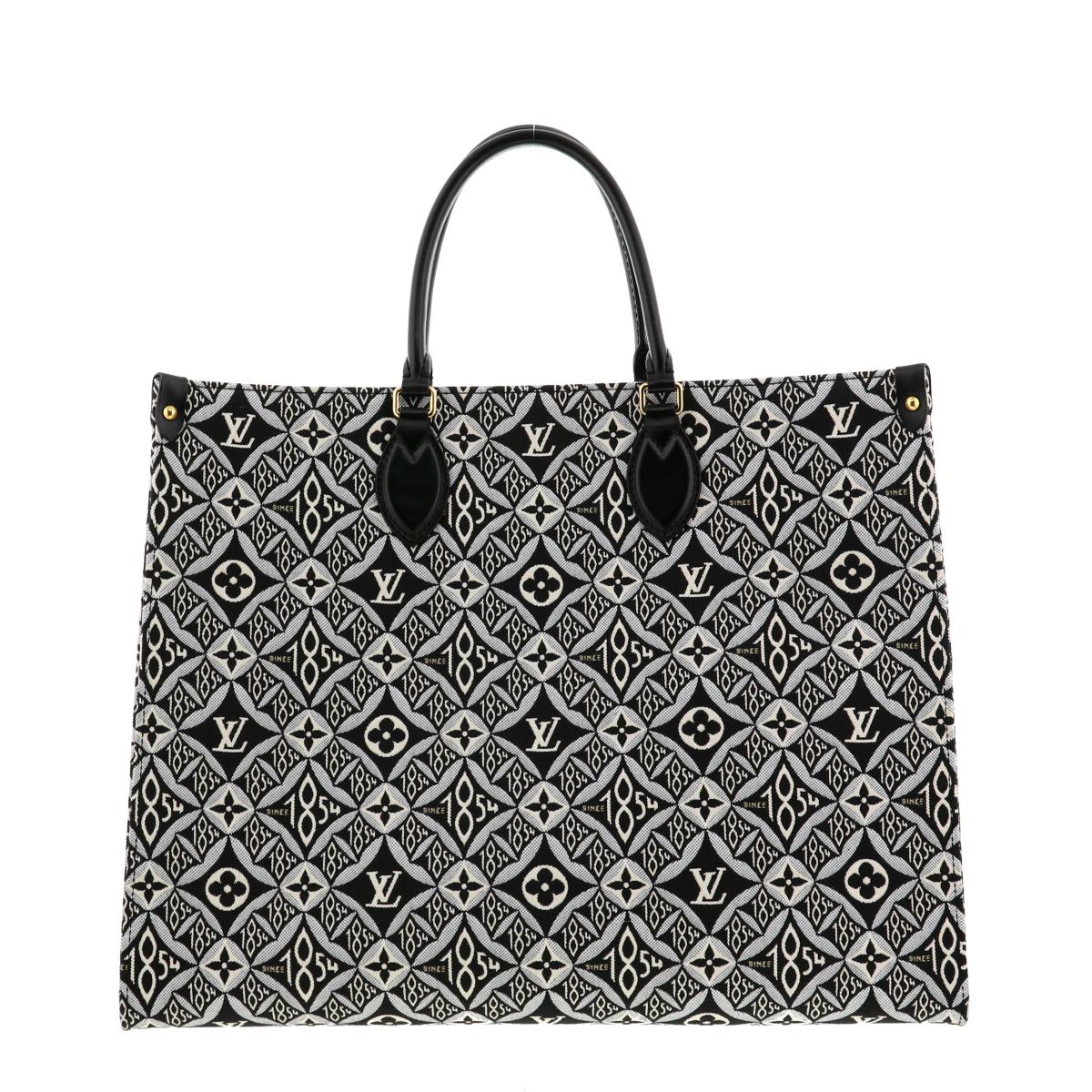 【お値下げ品】【中古】 LOUIS VUITTON （ルイヴィトン） オンザゴーGM バッグ ハンドバッグ since 1854 グレー M57207 used:Aのサムネイル