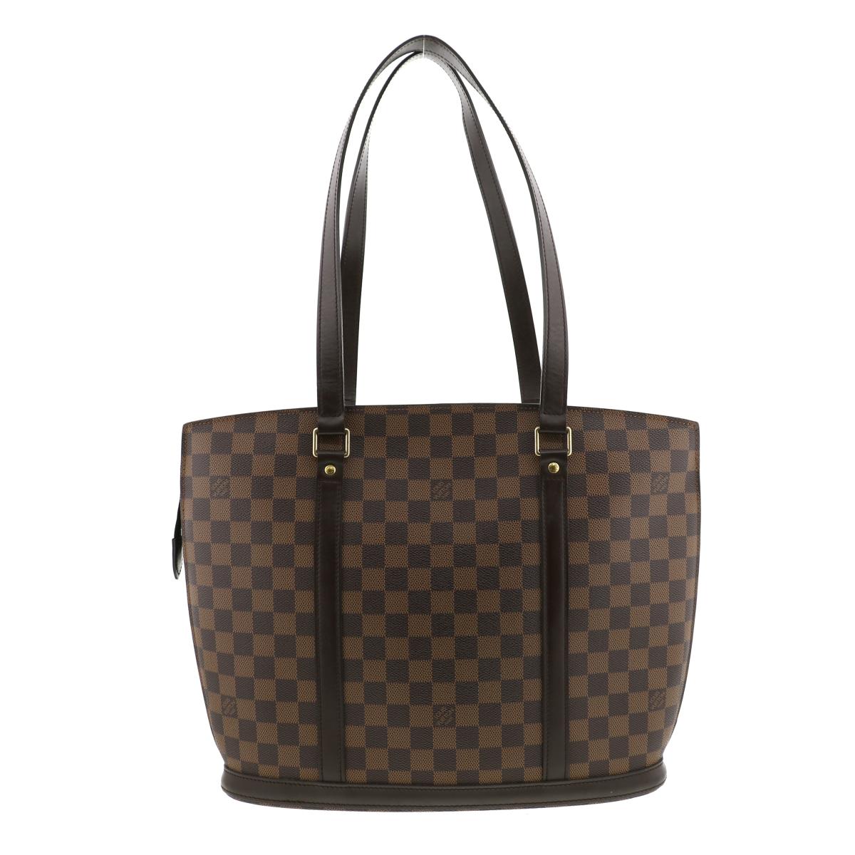 【お値下げ品】【中古】 LOUIS VUITTON ルイヴィトン バビロン スペシャルオーダー ダミエ ショルダーバッグ ブラウン N51103 used:B [ROR]